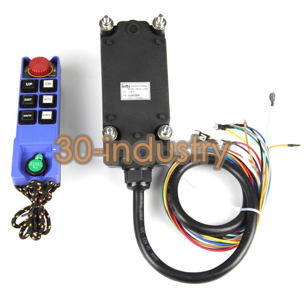 NEW SAGA SAGA1-L8B Crane Wireless Remote Controller AC380V - KOEED