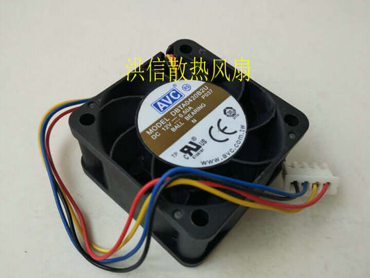 1PCS AVC DBTA0420B2U 12V 0.50A 40*20mm 4020 PWM large air volume fan 4pin