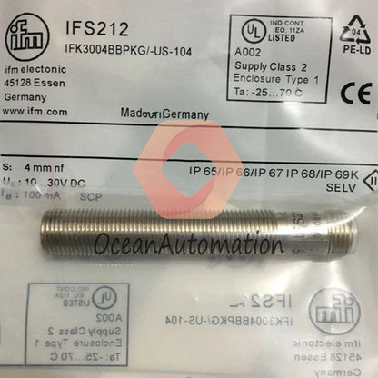 IFM IFS212 Inductive Proximity Sensor