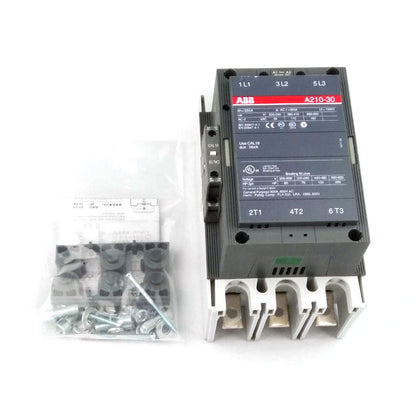 new in Sealed Box ABB A210-30-11 Contactor 110-120V 50Hz 60Hz - ABB
