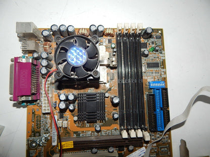 used Motherboard ASUS CUV4X-E PGA 370 CPU Celeron 700/128/66/1.7V SL4P8 - Vintage - ASUS