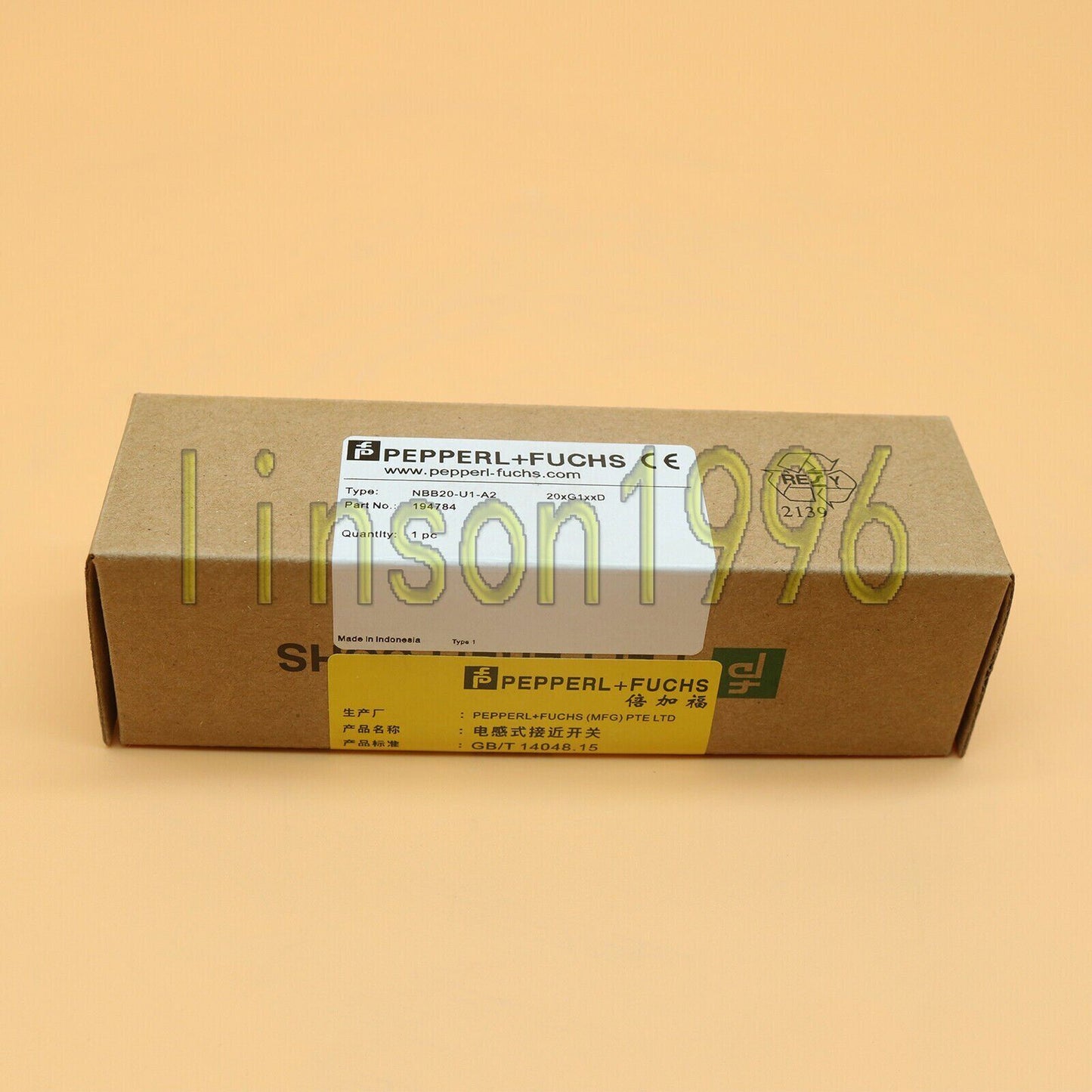 Inductive Proximity Switch NBB20-U1-A2 - PEPPERL+FUCHS