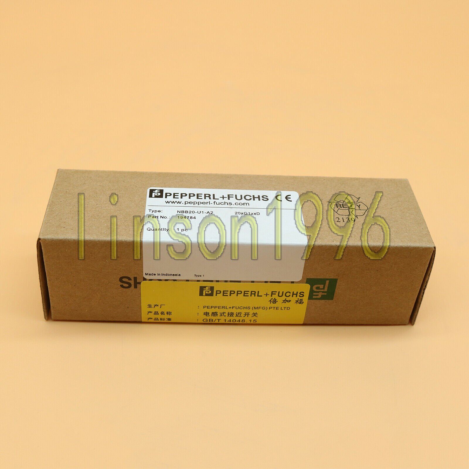 Inductive Proximity Switch NBB20-U1-A2 - PEPPERL+FUCHS