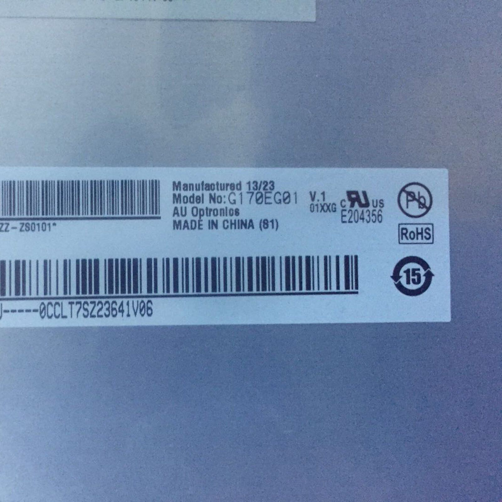 Mitsubishi G170EG01 V.1 1280x1024 17"AUO One-Year Display - MITSUBISHI