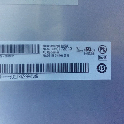 Mitsubishi G170EG01 V.1 1280x1024 17"AUO One-Year Display - MITSUBISHI