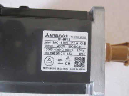 1PC MITSUBISHI AC SERVO MOTOR HF-MP43 HFMP43