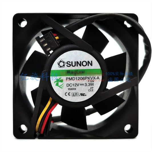 SUNON KDE1206PKVX-A 6020 12V 3.3W Cooling Fan
