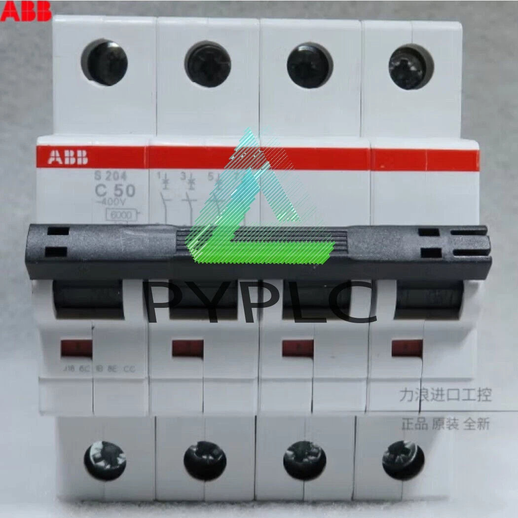 ABB miniature circuit breaker C type 6kA 4P S204-C50 50A Fast delivery