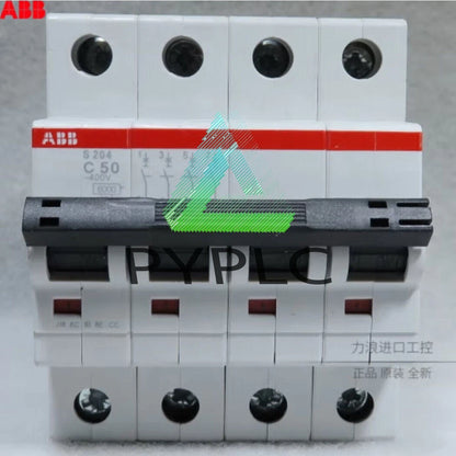 ABB miniature circuit breaker C type 6kA 4P S204-C50 50A Fast delivery