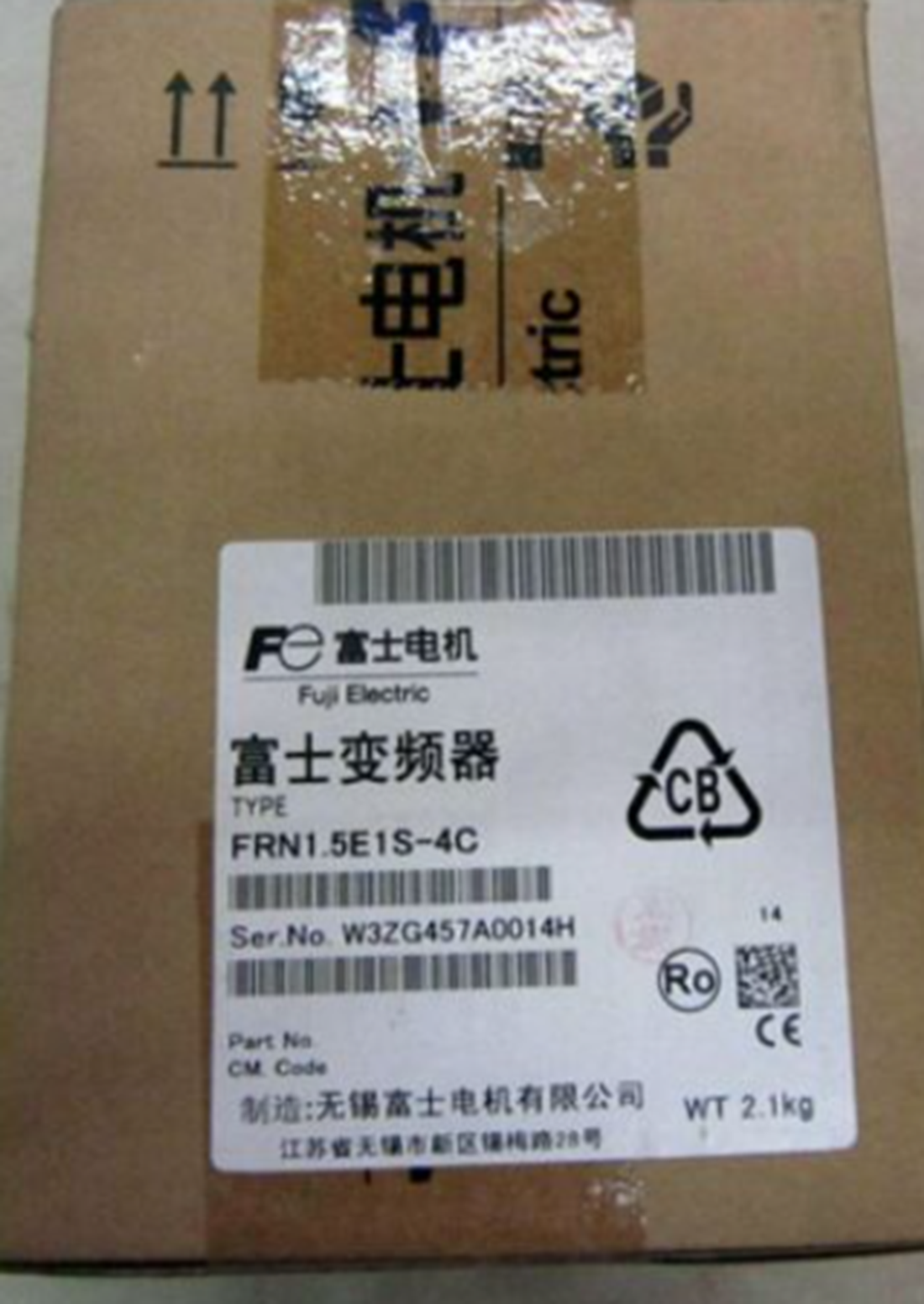 Compact Inverter AC - FUJI Electric FRN1.5E1S-4C PLC Inverter - FUJI ELECTRIC