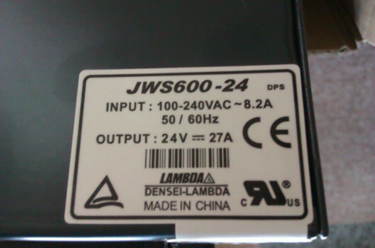 new 1pcs JWS600-24 TDK-LAMBDA Switching Power Supply 24V 27A - TDK-LAMBDA