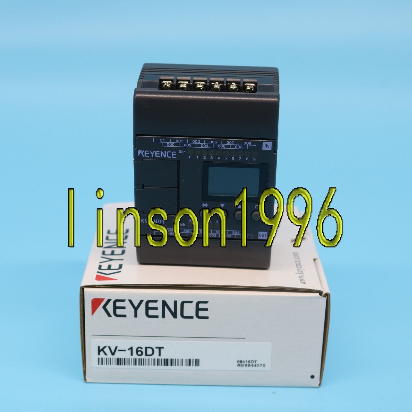 new ONE KEYENCE Programmable Controllers KV-16DT ONE Year - KEYENCE