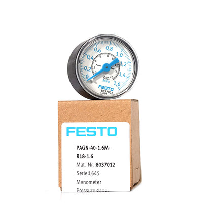 new 1 PCS IN BOX FESTO pressure gage PAGN-40-1.6M-R18-1.6 8037012 - FESTO