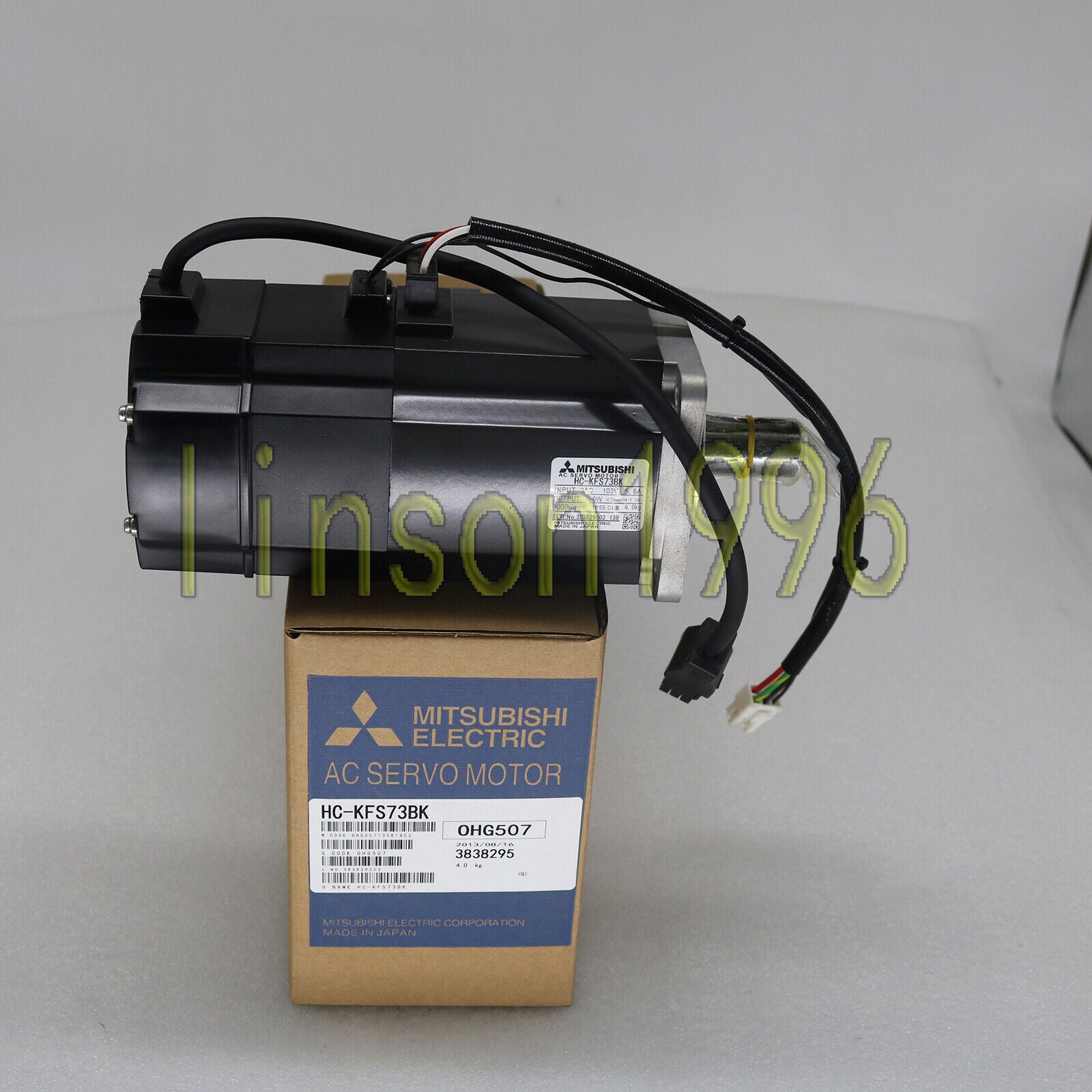 new Mitsubishi HC-KFS73BK AC Servo Motor 750W One year - MITSUBISHI