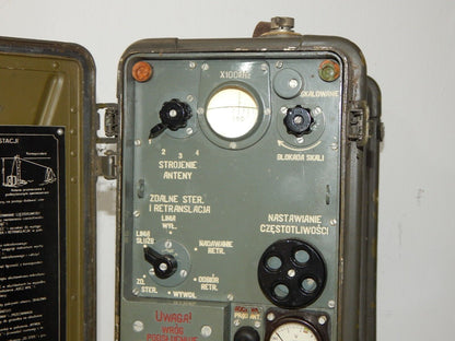 Used Radio R-105d Soviet Military Radio - RUSSIAN
