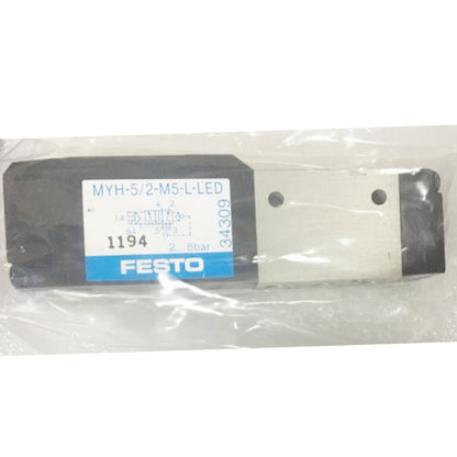 FESTO | MYH-5 Solenoid Valve | LED | [34309] | [2-M5] | 2025-03-08 - FESTO