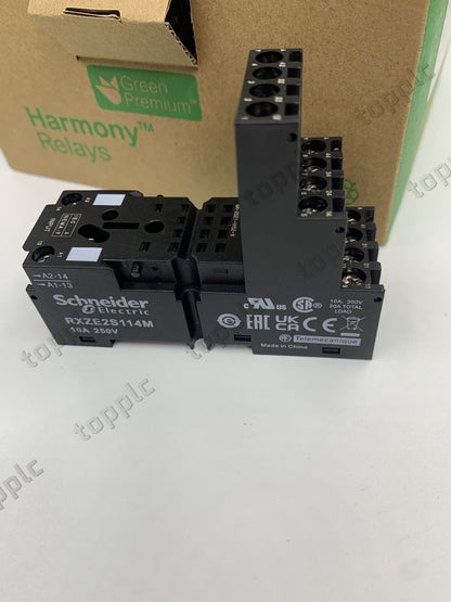 new Fst in box Schneider Relay Socket RXZE2S114M - SCHNEIDER