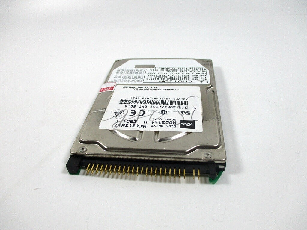 1pc MK4313MAT HDD2141 4.32G 2.5" Parallel Laptop Hard Drive 4327M