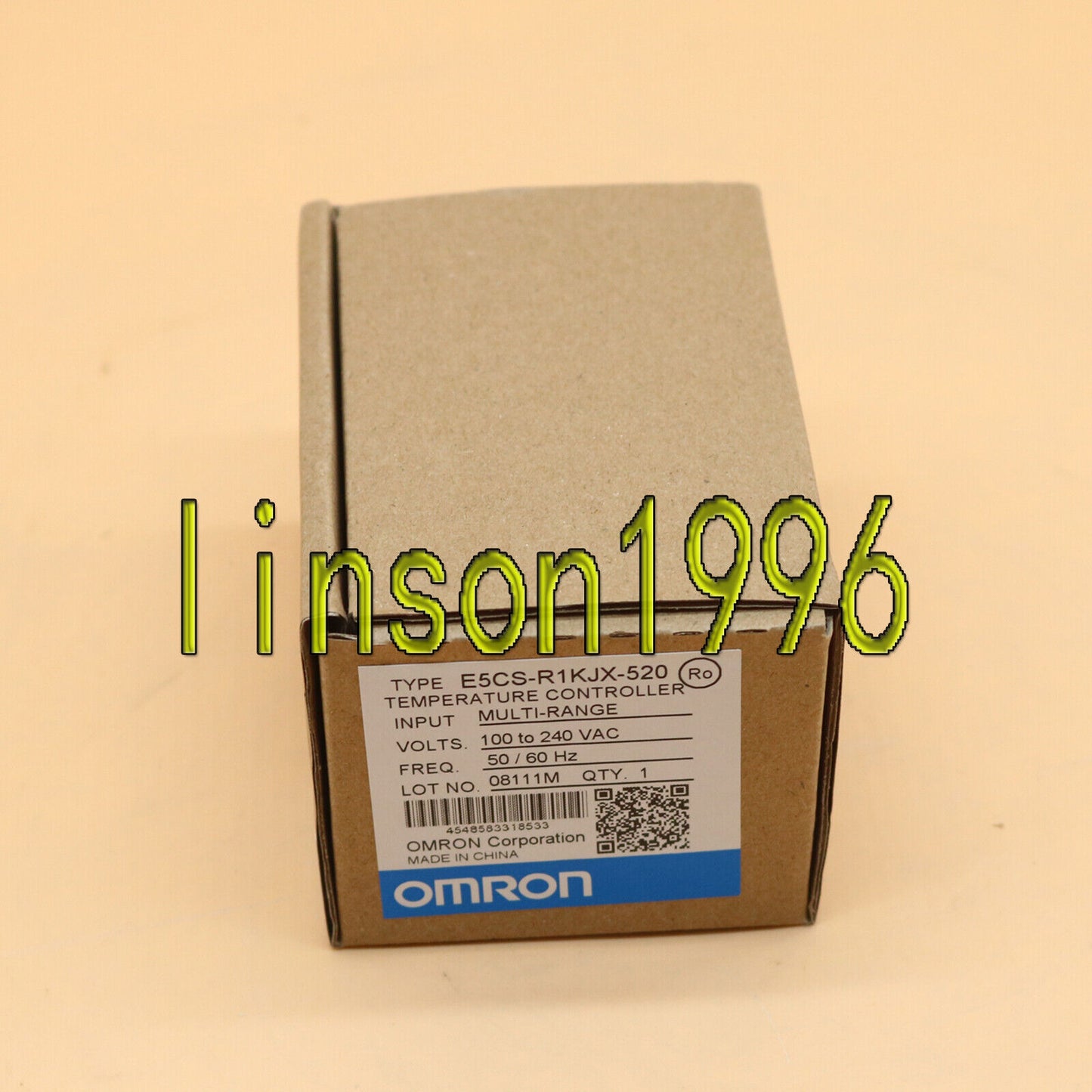 OMRON Control Module E5CS-R1KJX-520 - OMRON