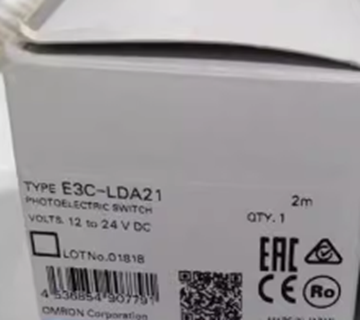 Omron E3C-LDA21 12-24V Photoelectric Switch - OMRON