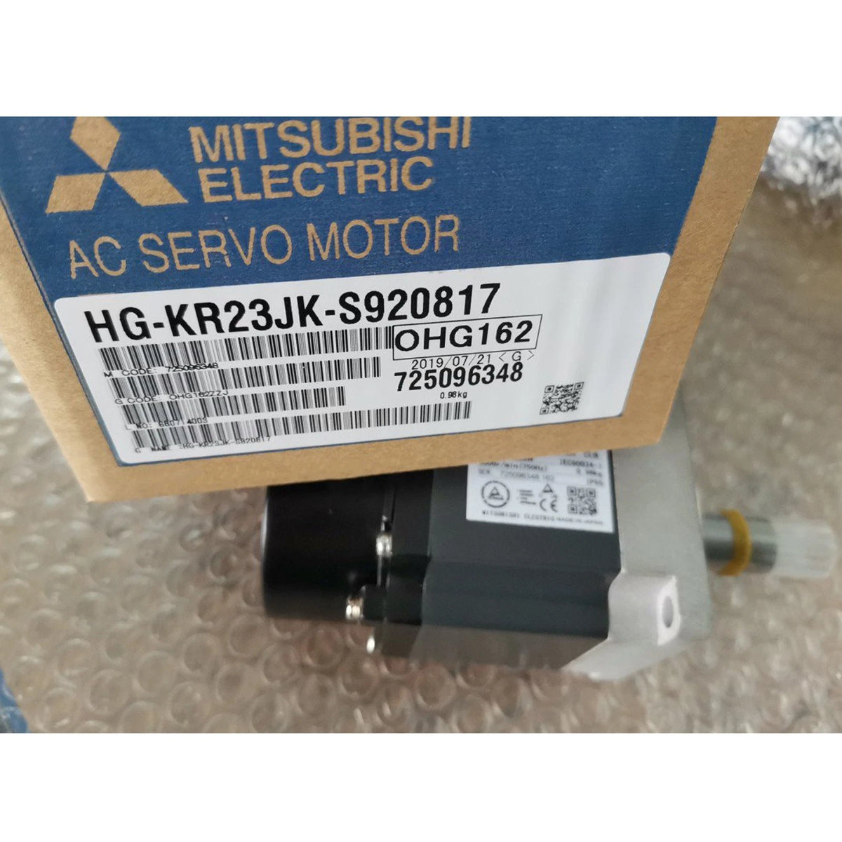 HG-KR23JK-S920817 AC Servo Motor IN BOX Mitsubishi Free Shipping
