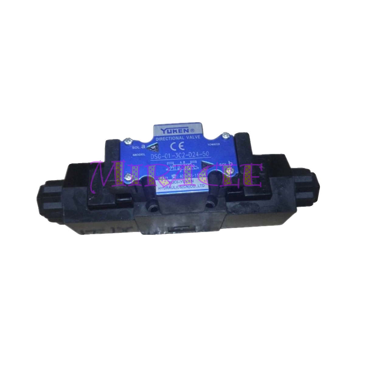 1-PC hydraulic solenoid valve for Yuken DSG-01-3C2-D24-50 - YUKEN