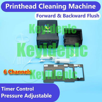 DTF Solvent UV Ink Washer Kit For Epson L805 L1800 L800 DX6 XP600 i3200 TX800 #k
