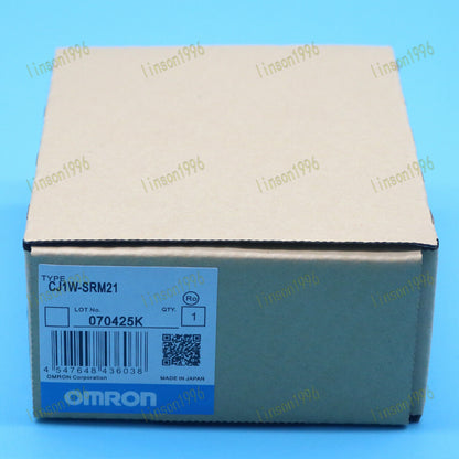 Omron CJ1W-SRM21 programmable controller spot stock, reliable and efficient for industrial applications - OMRON