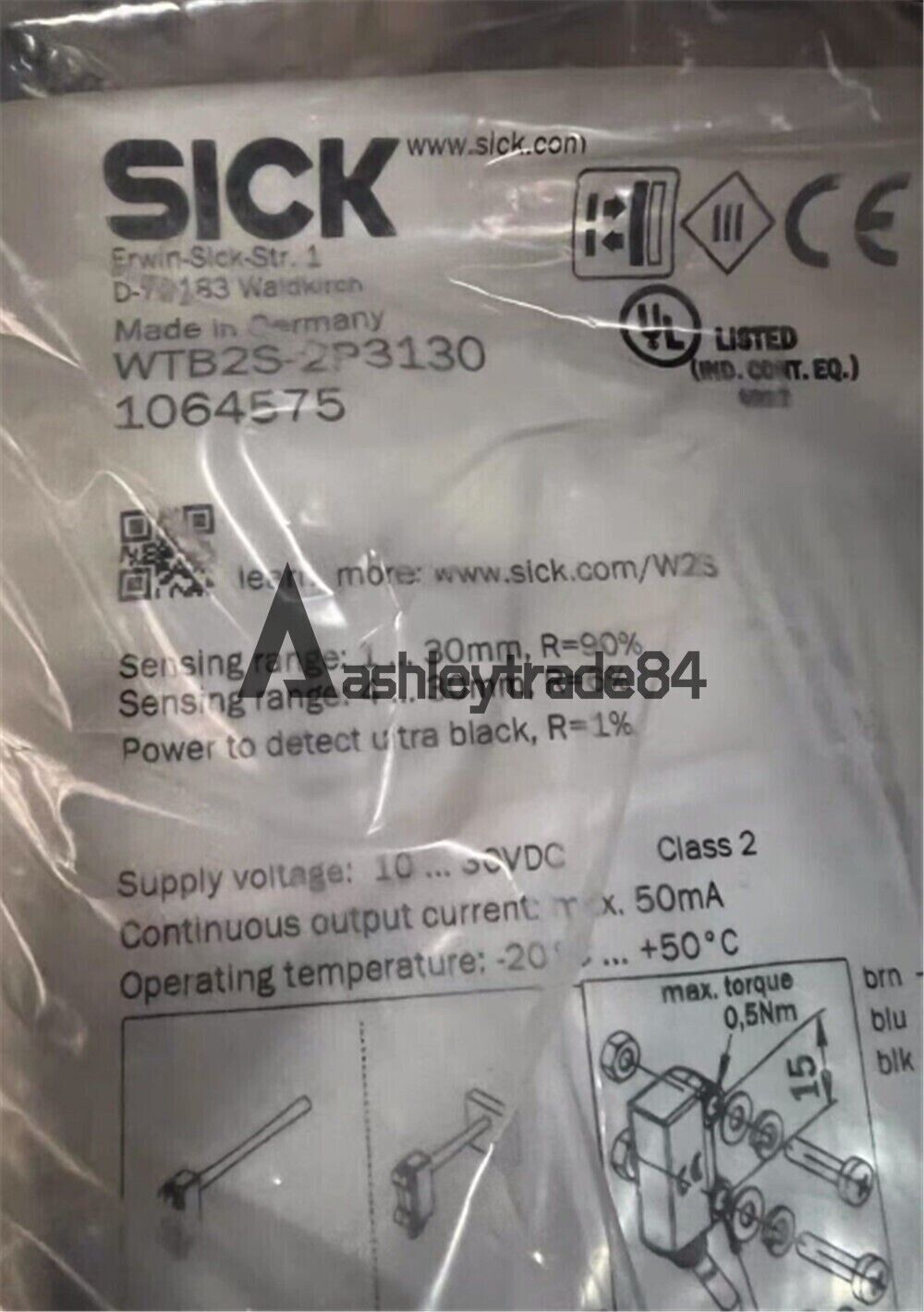 new 1PCS SICK WTB2S-2P3130 Photoelectric Sensor#/ - SICK