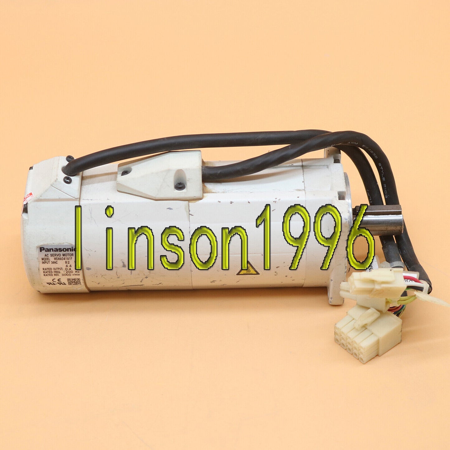 Used Panasonic MSMA041A1F AC Servo Motor Tested In Good Condition - PANASONIC