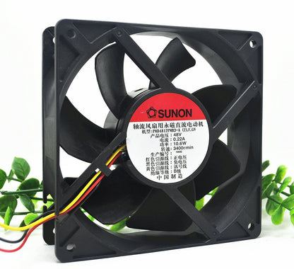 1pcs Sunon PMD4812PMB3-A (2) .GN 48V 12038 Ball Fan