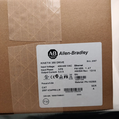 Allen Bradley 2097V34PR6LM Servo Driver Kinetex 350, 2097V34PR6LM - ALLEN BRADLEY