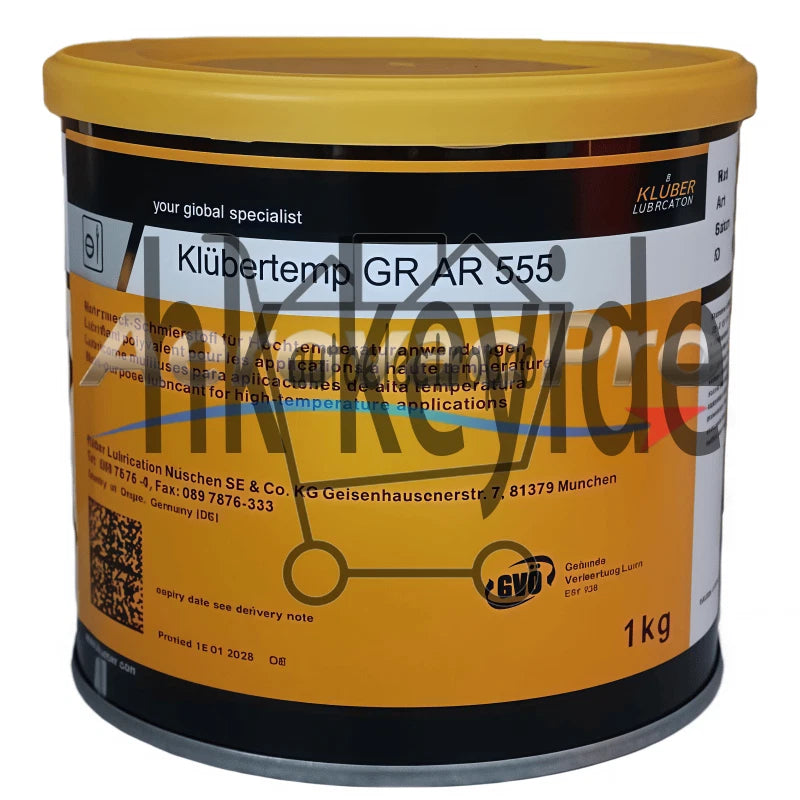 KLUBER Lubrication Klubertemp GR AR 555 Grease 1Kg ( 35.3 OZ) SAFE RELIABLE