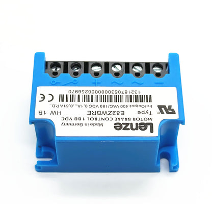 new E82ZWBRE Lenze MOTOR BRAKE CONTROL 180 VDC 400 VAC 0.61A