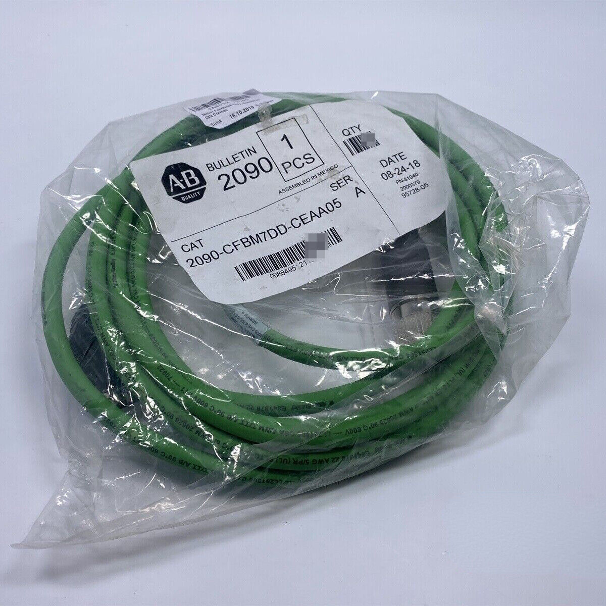 new  AB 2090-CFBM7DD-CEAA05 Servo Encoder Signal Feedback Cable 5M 1PCS