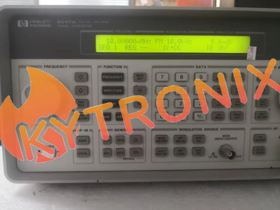 HP/Agilent SIGNAL GENERATOR HP 8647A HP8647A 250kHz-1000MHz
