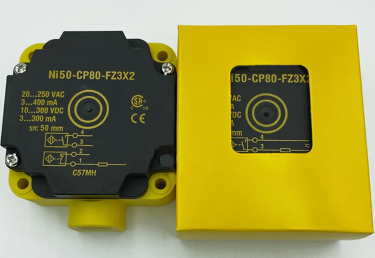 new TURCK NI50-CP80-FZ3X2 Nonembeddable Rectangular Inductive Proximity Sensor 2Wire - TURCK