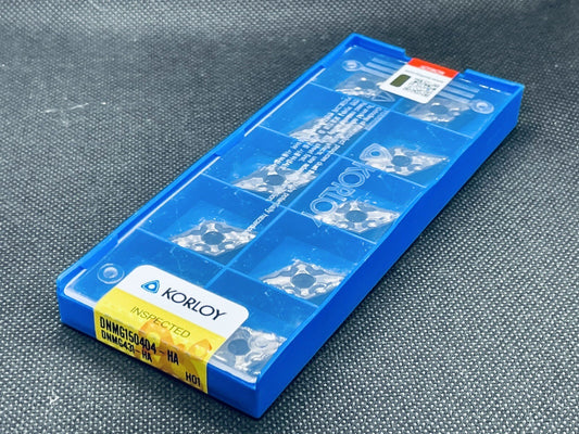 KORLOY DNMG150404 -HA H01 DNMG 431 -HA H01 Carbide Inserts 10pcs Free Shipping!