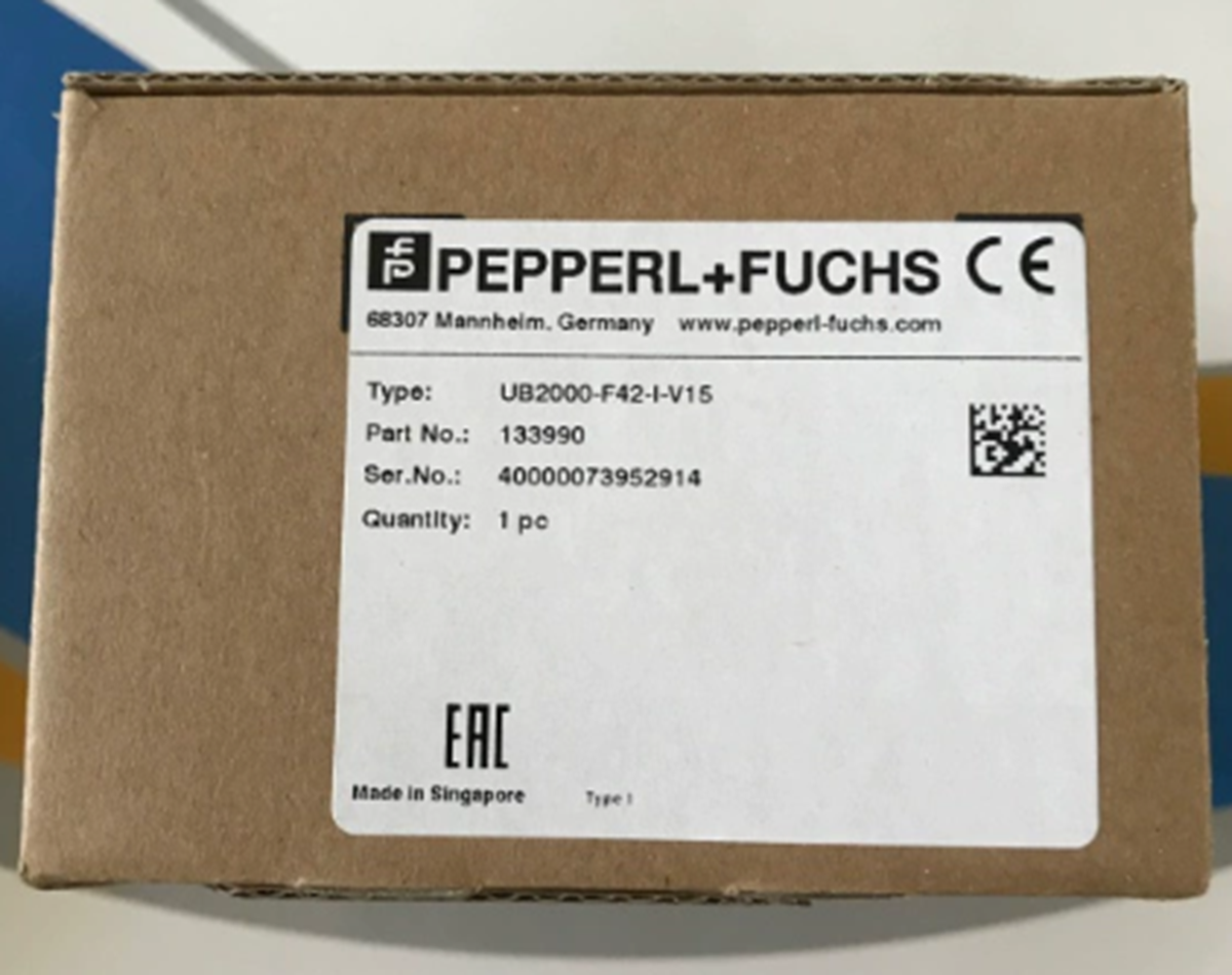 Ultrasonic Sensor UB2000-F42-I-V1 - PEPPERL+FUCHS