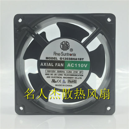 1pcs G12038HA1BT 120 * 120 * 38 110V 12038 ball cooling fan