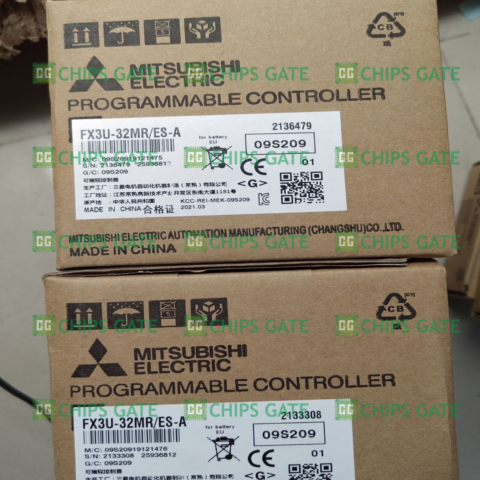 Mitsubishi FX3U-32MR/ES-A PLC MODULE 1PCS INDUSTRIAL AUTOMATION - MITSUBISHI