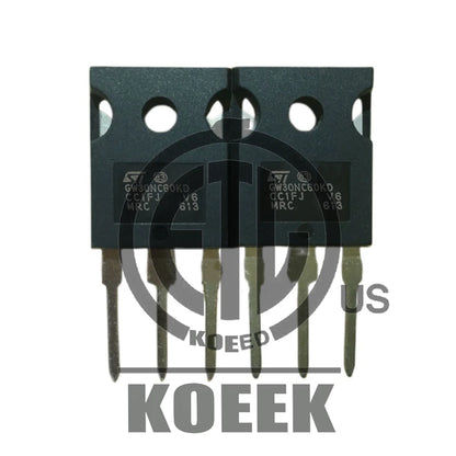 10 PCS GW30NC60KD STGW30NC60KD TO-247 Integrated circuit board MOSFET Hi-Q