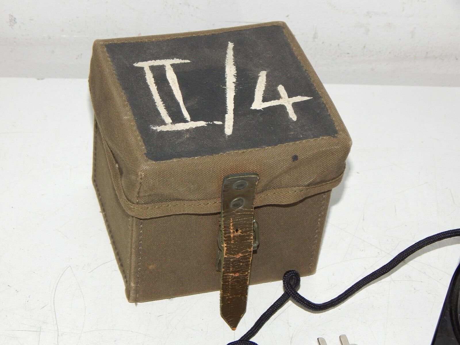 used BW Bund rotary dial for field telephone - BUND