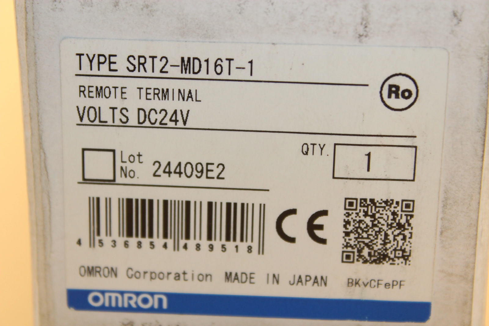 OMRON SRT2-MD16T-1 - OMRON