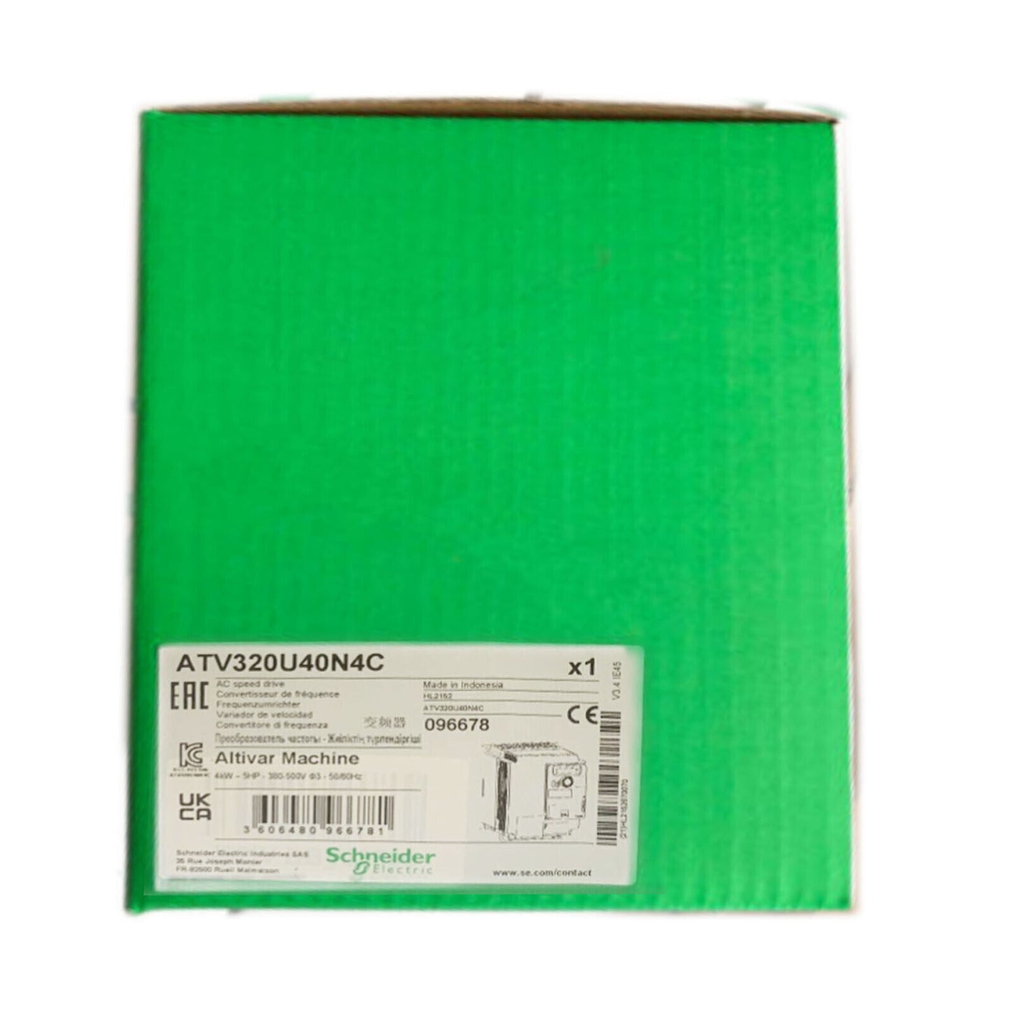 1PCS Schneider ATV320U40N4C Inverter Module - High-Efficiency Industrial Power Solution - SCHNEIDER