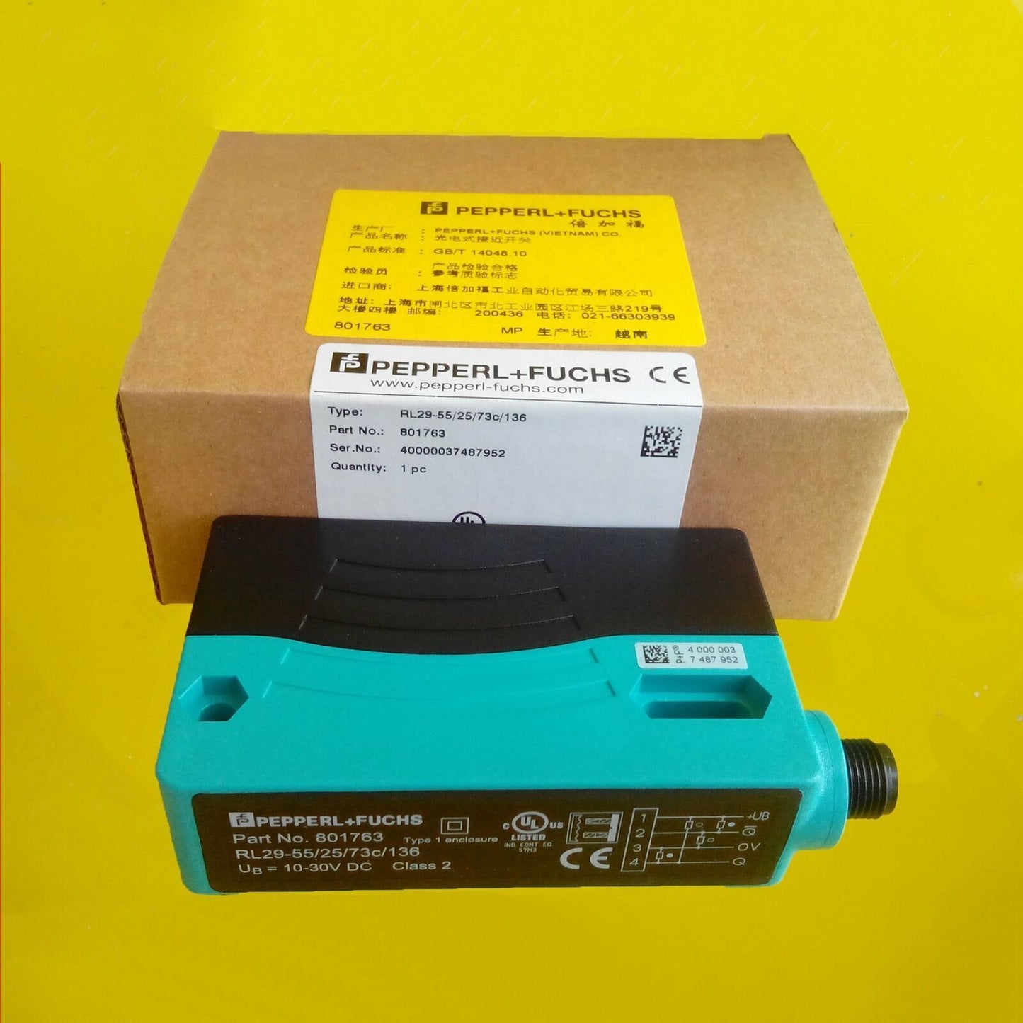 PEPPERL+FUCHS RL29-55 25/73c 136 801763 - PEPPERL+FUCHS
