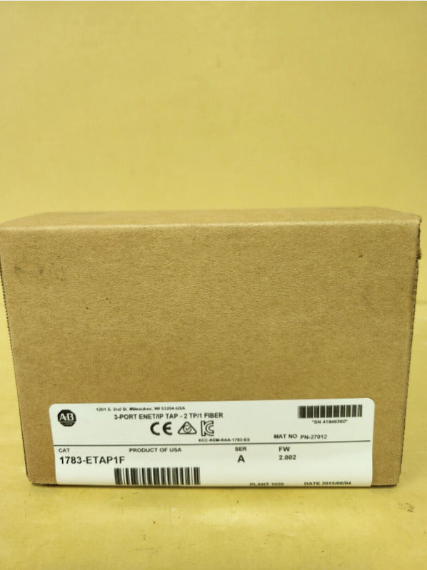 2022 1783-ETAP1F 3-Port Ethernet/IP Tap 1783ETAP1F 1pcs - NETGEAR