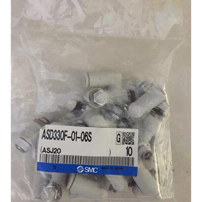 SMC ASD330F-01-06S 10-Piece Speed Controller Valve - SMC