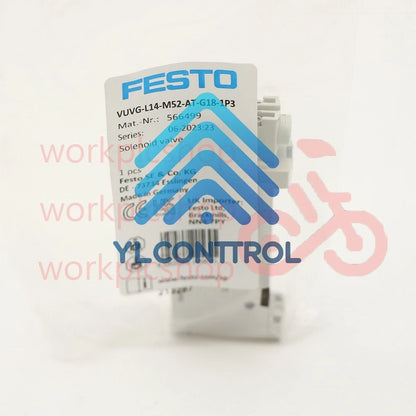 One FESTO VUVG-L14-M52-AT-G18-1P3 566499 Solenoid Valve