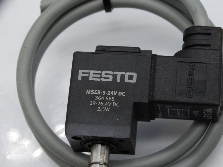 FESTO MSEB-3-24VDC COIL - High-Pressure Spring Coiled Actuator, 24VDC, 3HP - FESTO